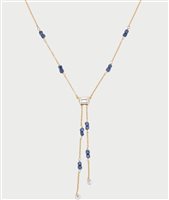 Halskette Rue des Mille Dame in Silber Zircone GR-040 M2 B AU